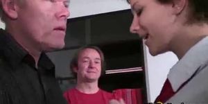 OLD MAN GANGBANG - Twice the pleasure