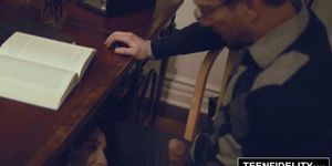 TEENFIDELITY - Schoolgirl Michelle Taylor Creampied By Teacher (Kaitlyn Furst)