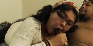 Voayercams com Mature Asian Bj and cum swallow BBC
