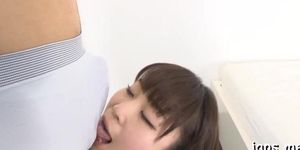 Frisky asian barely legal maid honoka minami and agile male