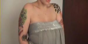 Dors Feline fingers in the excited pussy (Nina De Ponca)