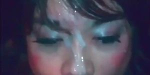 Asian CD sucking cock