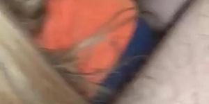 Blonde blowjob pt. 2