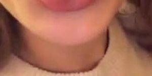Russian Lesbian Teens Kissing And Teasing Live At Persicope Stream