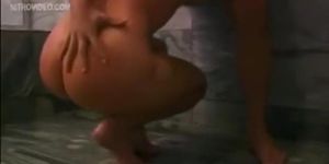 Nicole Sheridan in a hot shower scene