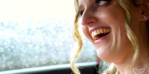 Charlie gets onto the brink of cumming while driving (charlieforde)