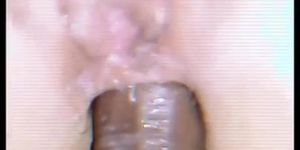 On my ass! Put it on my ass! Put it on my ass! Yes! Oh si!. He asks me to put my dick up his ass. Amateur anal. Hear how she scr