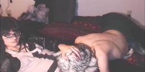 Tranny on Tranny Cocksucking  Webcam Show