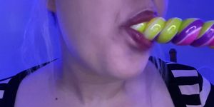 Asmr lollipop (Knocked Up Nikki)