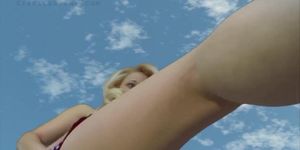 MEGA Giantess Dee destroys everything