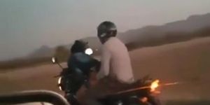 fucking while riding bike