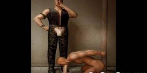 3D Army Boys and Fantasy Gays! (Kim Triple X)