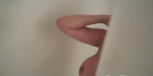 Naughty In The Shower With Diamond Kitty