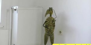 Mature stockings bound girl pounded in high definition (Kaylana Reese)