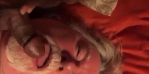Daddy sucking  cub