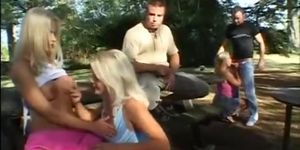 Sexy blond Ellen Saint getting fucked rough (Ellen Haufler, Lisa Ann)