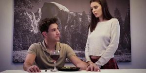 This is disgusting, you are my step-brother! - Lana Rhoades