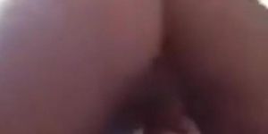POV doggy style creampie ( please comment )