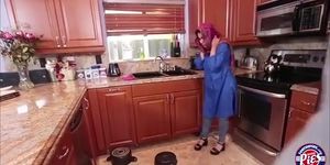 A Busty Arab teen Ada gets fucked in missionary