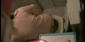 japanese wife four times on toilet