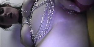 My hot kinky girl play vibrator in her wet horny pussy
