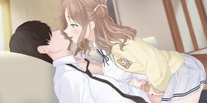 ?SchoolGirl Handjob And Hot Riding?