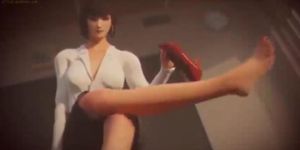 Anna Williams foot domination
