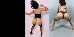 Twerk booty queen Shawsera TMV