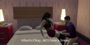 I fuck my stepfather's friends secretly from him Pt.2 || The Sims 4