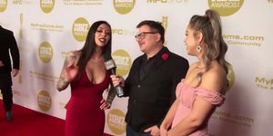 XBIZ Awards 2020 - Red Carpet part 1 (Amy Anderssen, Ana Foxxx, Anny Aurora, Avi Love, Britney Amber, Claudia Valentine, Ginger Banks, Karma Rx, Kay Carter)