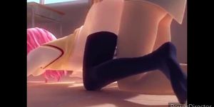 Momo Deviluke dominated by behind (To Love Ru)