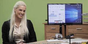 LOAN4K. Poor and gorgeous shop assistant has wild sex (Blanche Bradburry, Hot Lady)