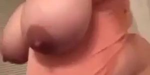 step mum bouncing boobs