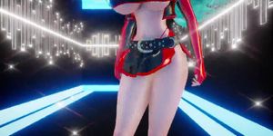Chocolate Cream Haku and Miku Sex 1080p 60fps
