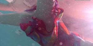Swimming pool hot erotics presented by Nikita Vodorezova