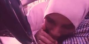 Neha amateur indian muslim blows boss in car 3