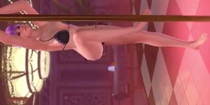 Ayane Sexy pole dancing