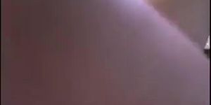 Sexy supple body young brunette fingercuffed at the gym