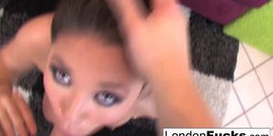 Big Tittied Asian London Sucks A Dick In Pov (London Keyes)