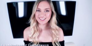 Adorable Blonde Enjoys A Good Screw