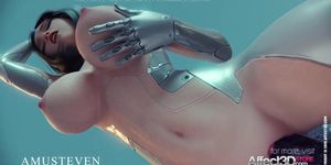 ig Tits Angelita fucked rough by a monster in a 3d animation
