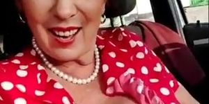 Granny GypsyEsmeralda showing off part 2