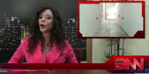 Screw The News (Ariella Ferrera, John Strong, Nikki Sexx)