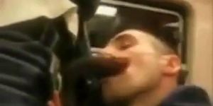 suck a big black dick subway (Kid Bengala)