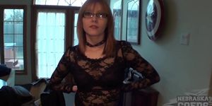 nudist college girl celebrating new years eve