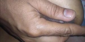 Jingling wife milky tits