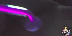 WOW what an electric orgasm! Violet Wand PLAY!