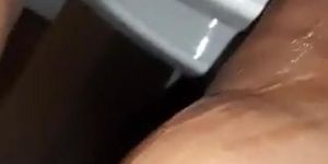Pee on cock