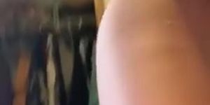 Bbw using dildo