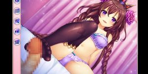 footjob hentai ??? pantyhose kamihime